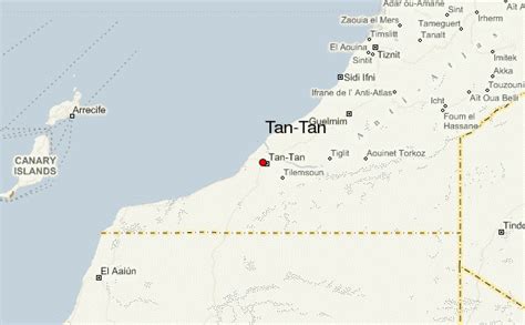 tan tan morocco map.